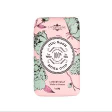 Luxury Hand Soap Wrapped Oud Rose La Chatelaine