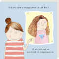 Shaggy Perm Card | Rosie Made A Thing