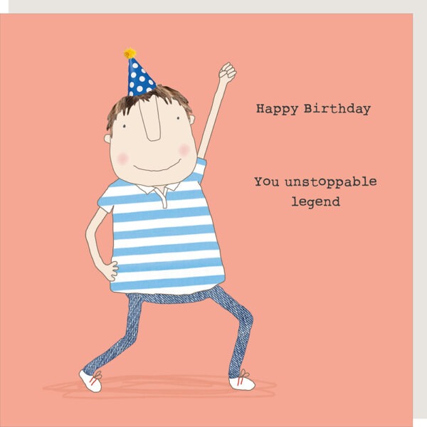 Unstoppable Greeting Card | Rosie Made A Thing