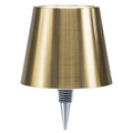Classic Shade Bottle Stopper LED 5" Gold