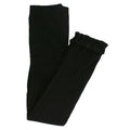 RuffleButts | Ruffled Tights - Black