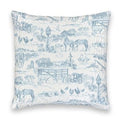 Ida Mae | Aledo Blue Euro Sham