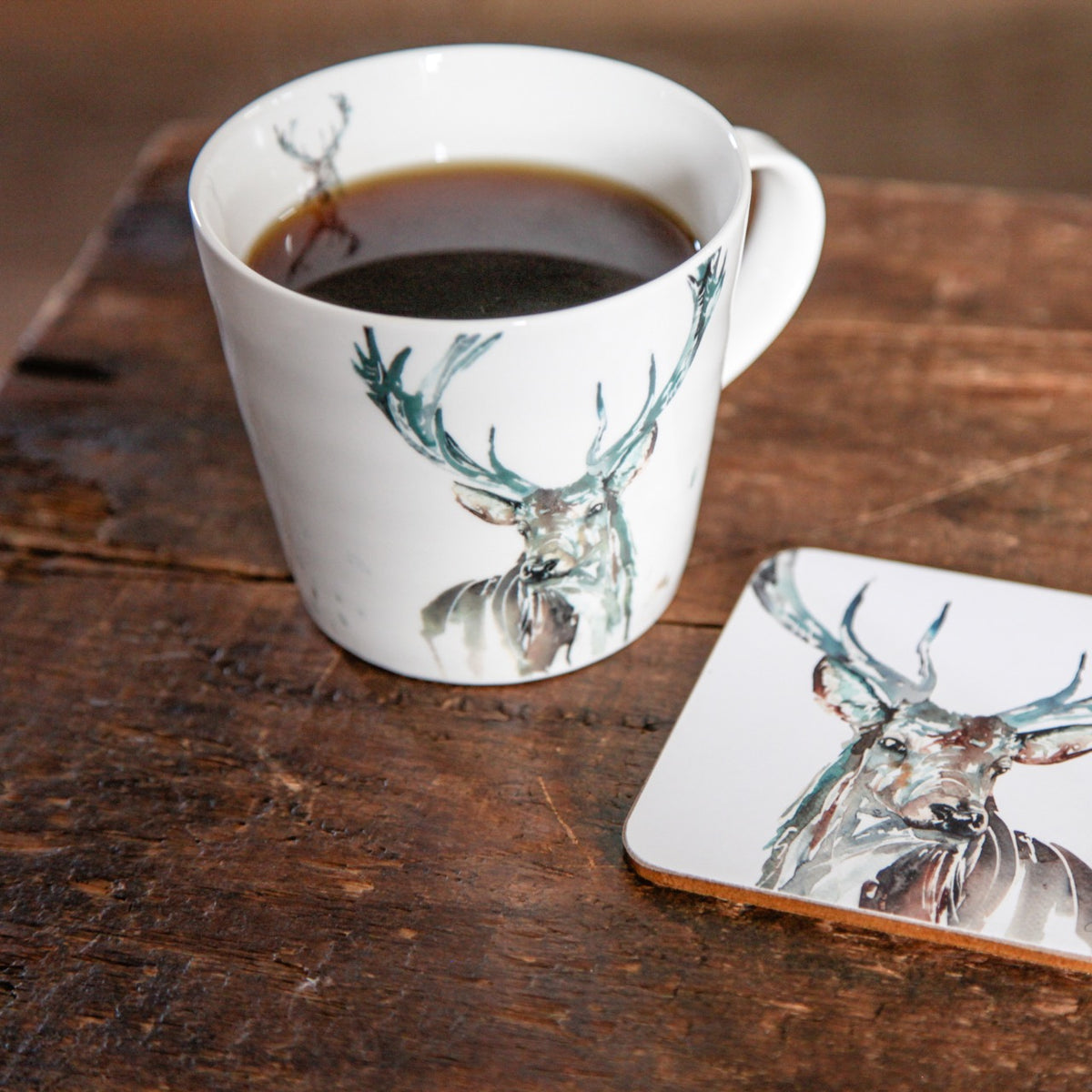 Meg Hawkins | The Highlands Stag China Mug