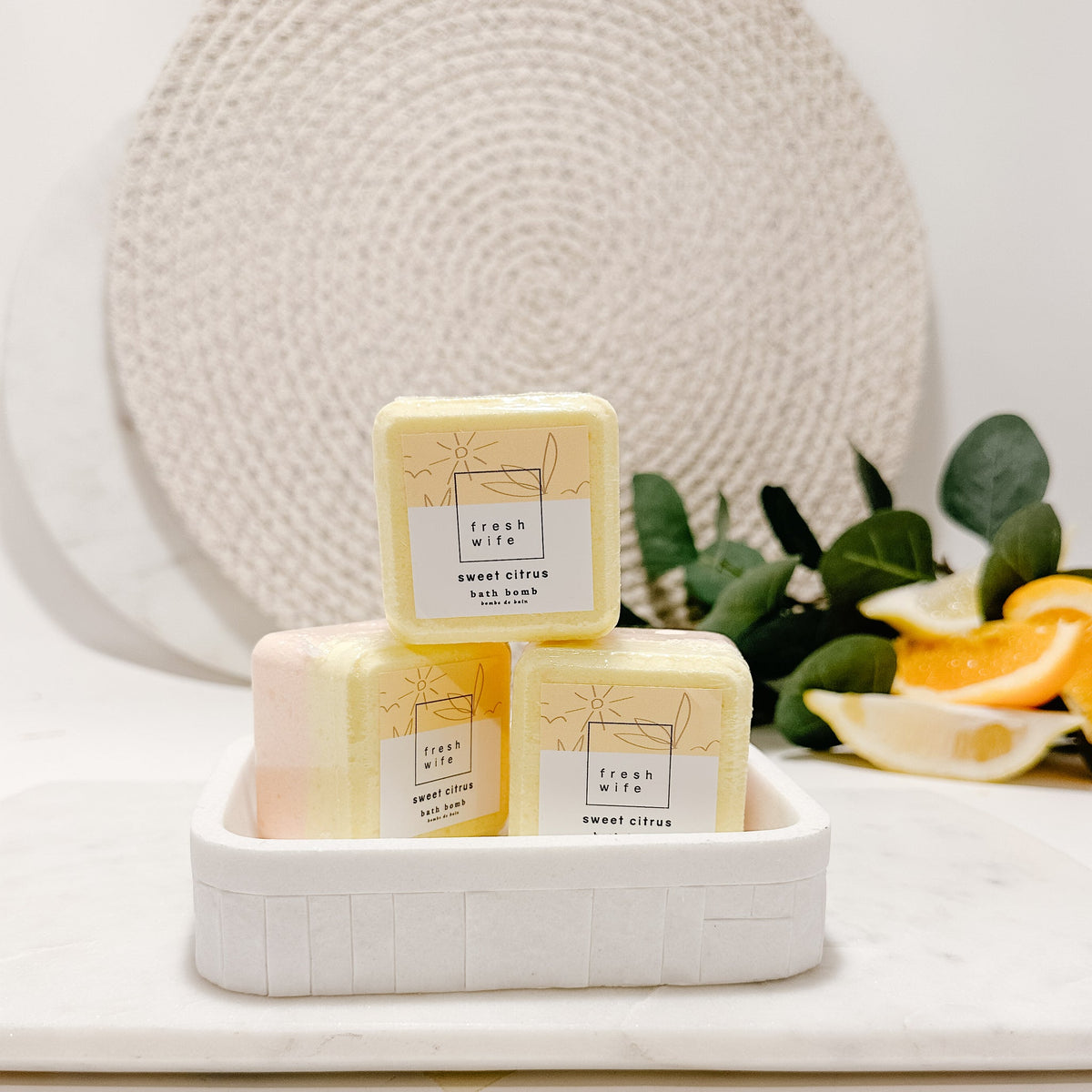 Bath Bomb Sweet Citrus - Fresh Wife Soap Company