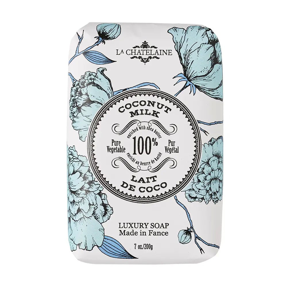 Luxury Hand Soap Wrapped Coconut La Chatelaine