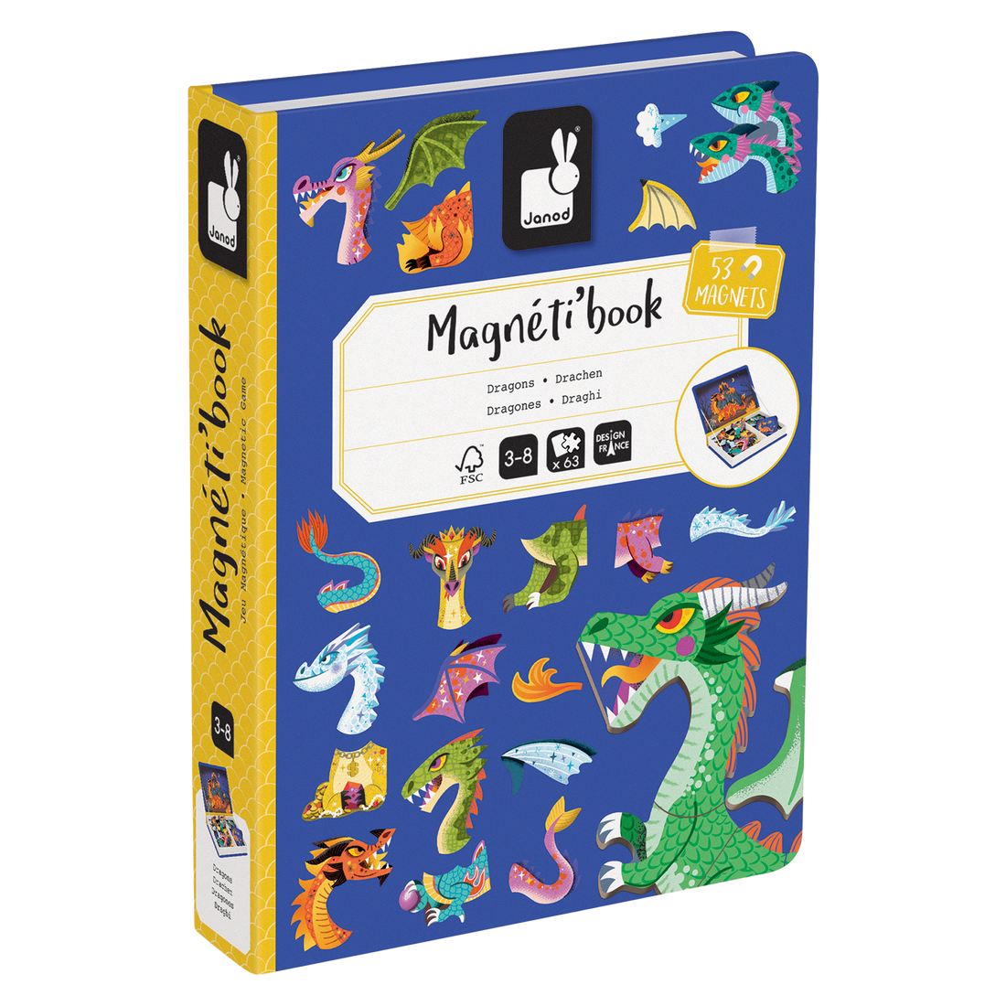 Janod | Magneti'Book Dragons