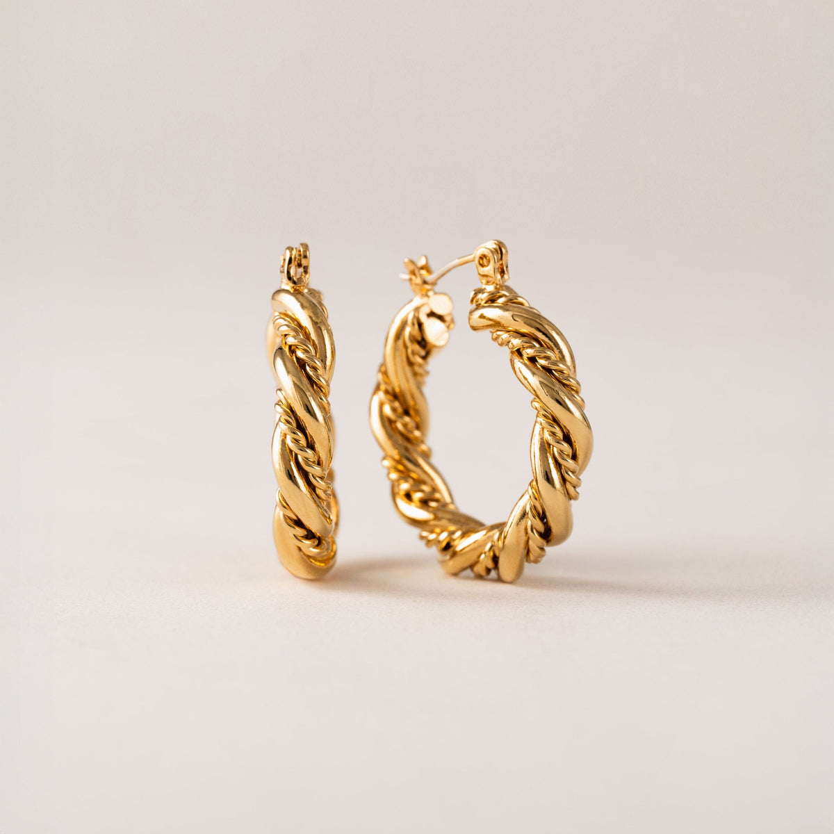 Lover's Tempo | Jessie Hoop Gold Earrings