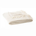 Brunelli | Dael Cream Stripe Throw 50 x 60"