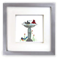 Quilling Card | Shadow Box Frame Silver