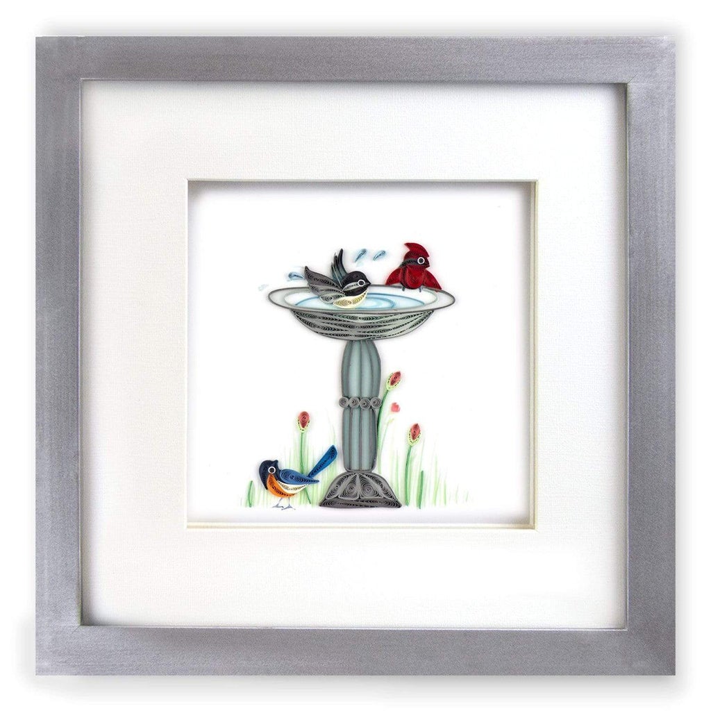Quilling Card | Shadow Box Frame Silver