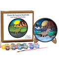 Lava Lands Shadowbox Craft Kit