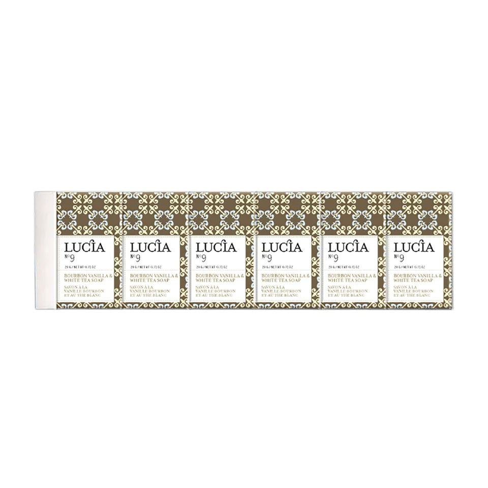 Lucia | Bourbon Vanilla Mini Soap Set of 6
