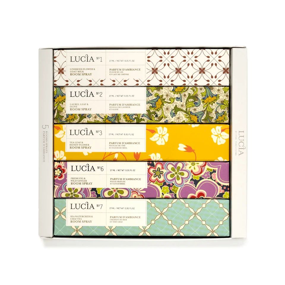Lucia Set of 5 Room Spray Assort