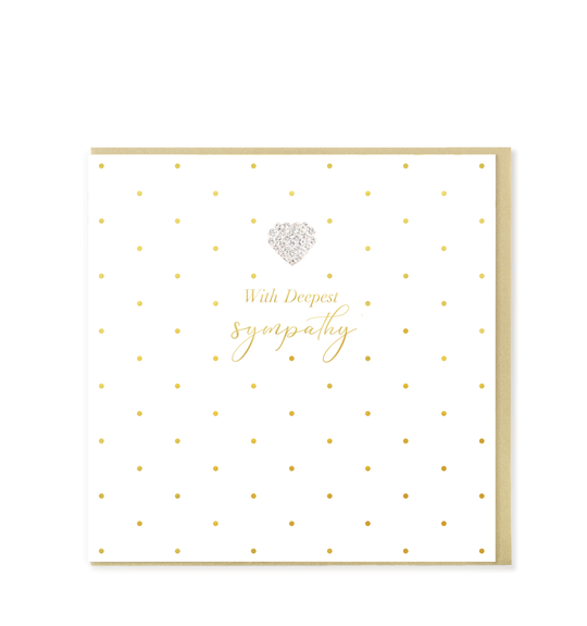 With Deepest Sympathy Card | Mad Dots