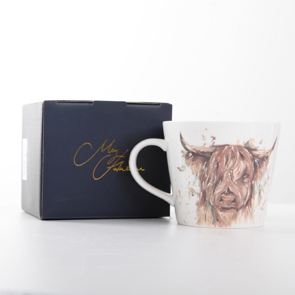 Meg Hawkins | The Hebrides Highland Cow China Mug