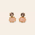 Lover's Tempo | Marbelle Pink Stud Earrings