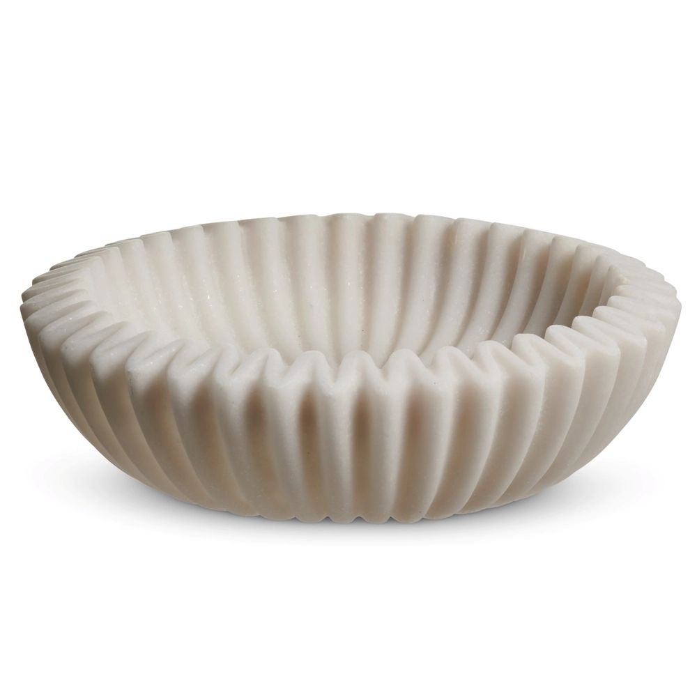 Marble Bowl 9" Ruffled
