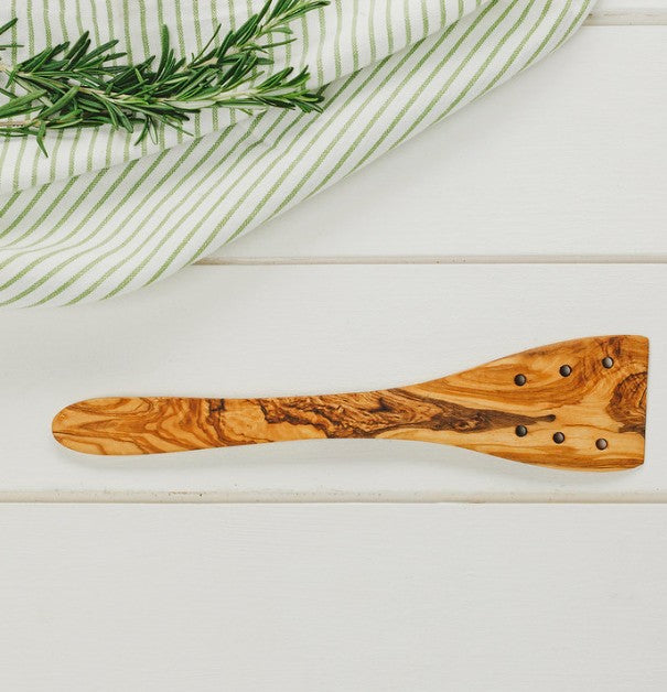 Selbrae House | Olive Wood Slotted Spatula