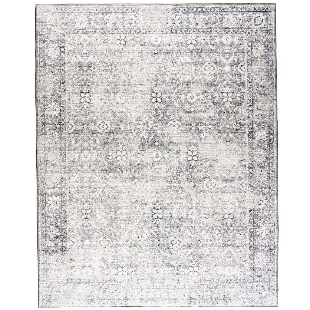 Realife | Noor Rug - Vintage Silver Ivory 3' x 5'
