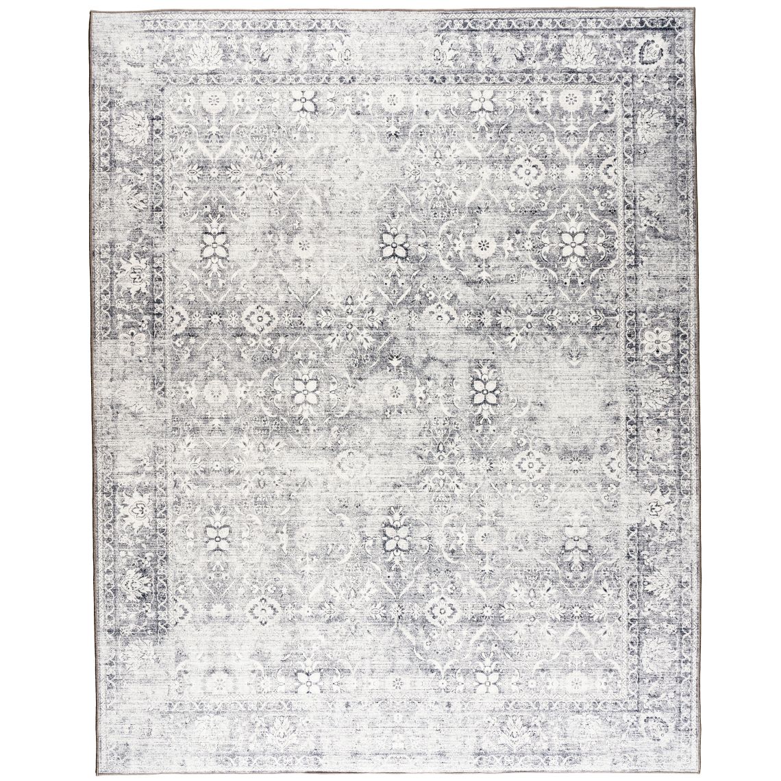 Realife | Noor Rug - Vintage Silver Ivory 3' x 5'
