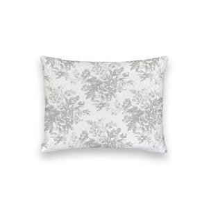 Ida Mae | Rose Toile Grey Standard Sham