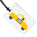 R. Nichols | Taxi in the City Luggage Tag