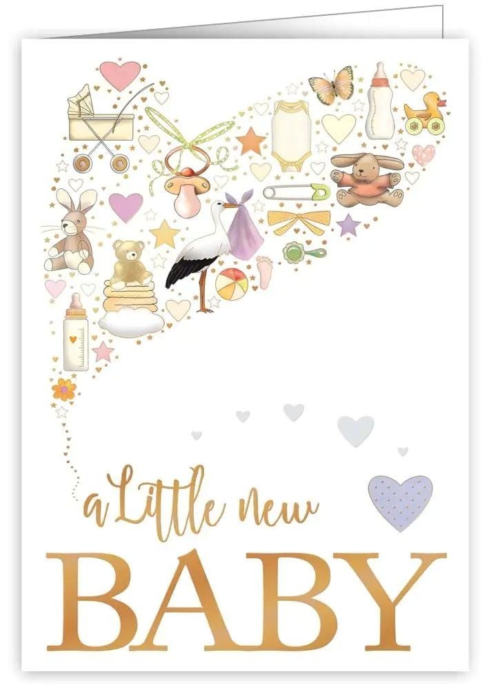A Little New Baby Card – Baby Accessories