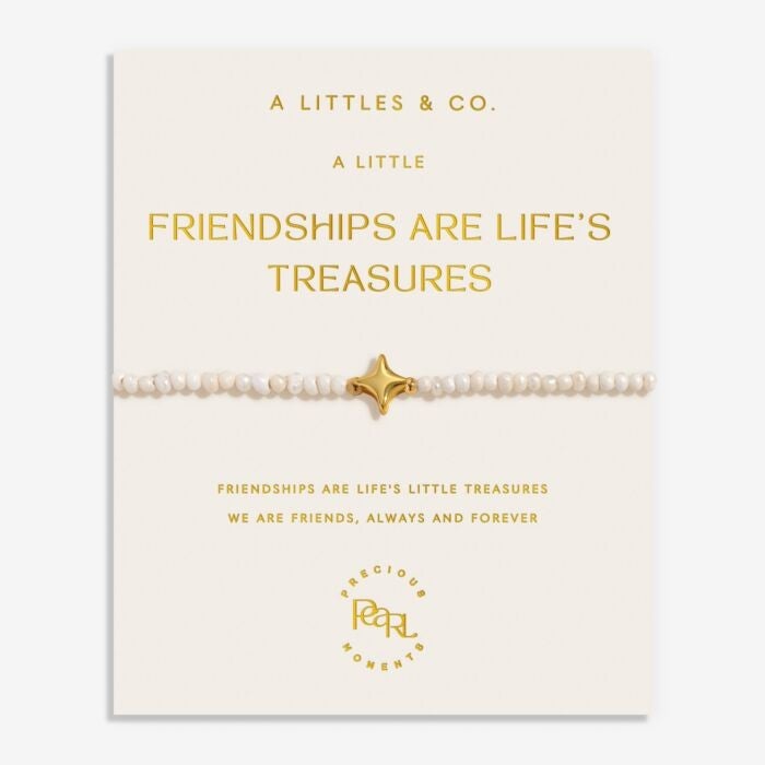 A Littles & Co | Friendships Are Life's Treasures Bracelet