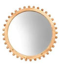 Indaba | Emmaline Wood Beaded Mirror