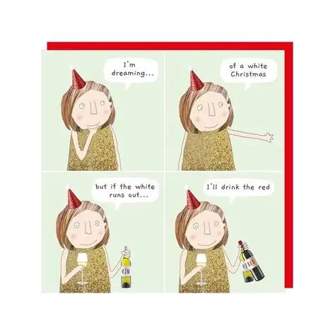 Rosie Card | White Christmas