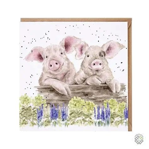 Wrendale Designs New Home Card - Nosy Neighbours