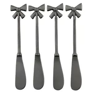 Gunmetal Bow Spreaders set of 4
