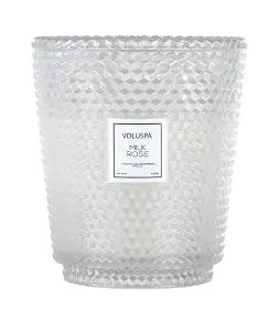 Voluspa | Milk Rose Hearth Candle