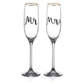 Kate Spade Mr. & Mrs. Champagne Flute Set