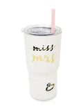 Kate Spade | Miss to Mrs Tumbler with Straw