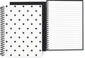 Kate Spade | Small Spiral Notebook - Black Dot