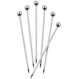 Reusable Stainless Steel Cocktail Picks - Set of 12