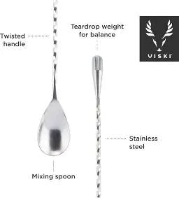 Viski | Silver Weighted Bar Spoon