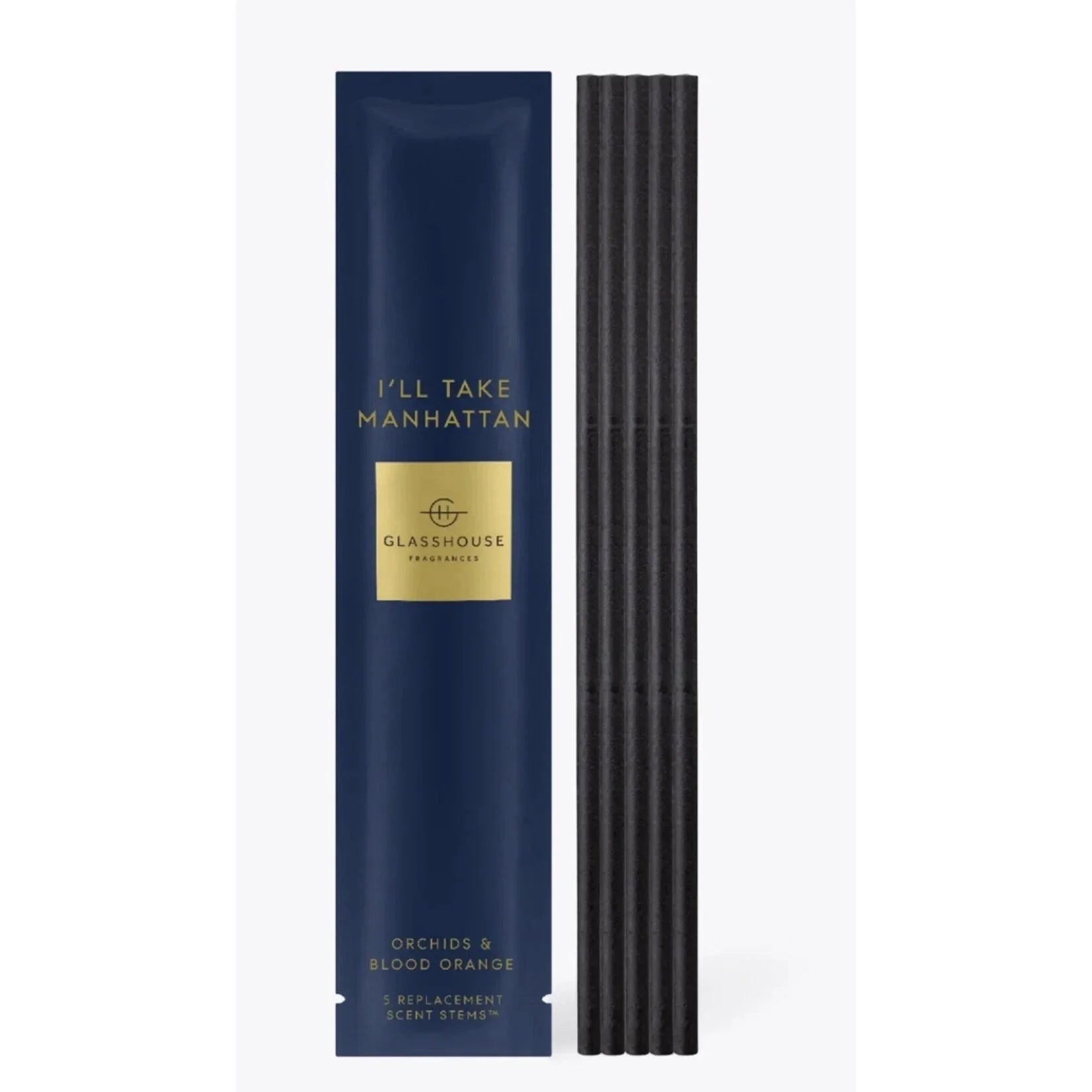 Glasshouse Fragrance Scent Scene Replacement Sticks – I’ll Take Manhattan