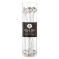 Jingle Bell Stir Stick Silver