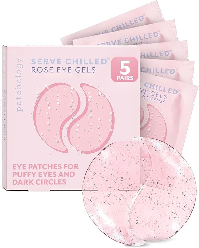 Patchology | Serve Chilled Rosé Hydrating Eye Gels - 5 Pack