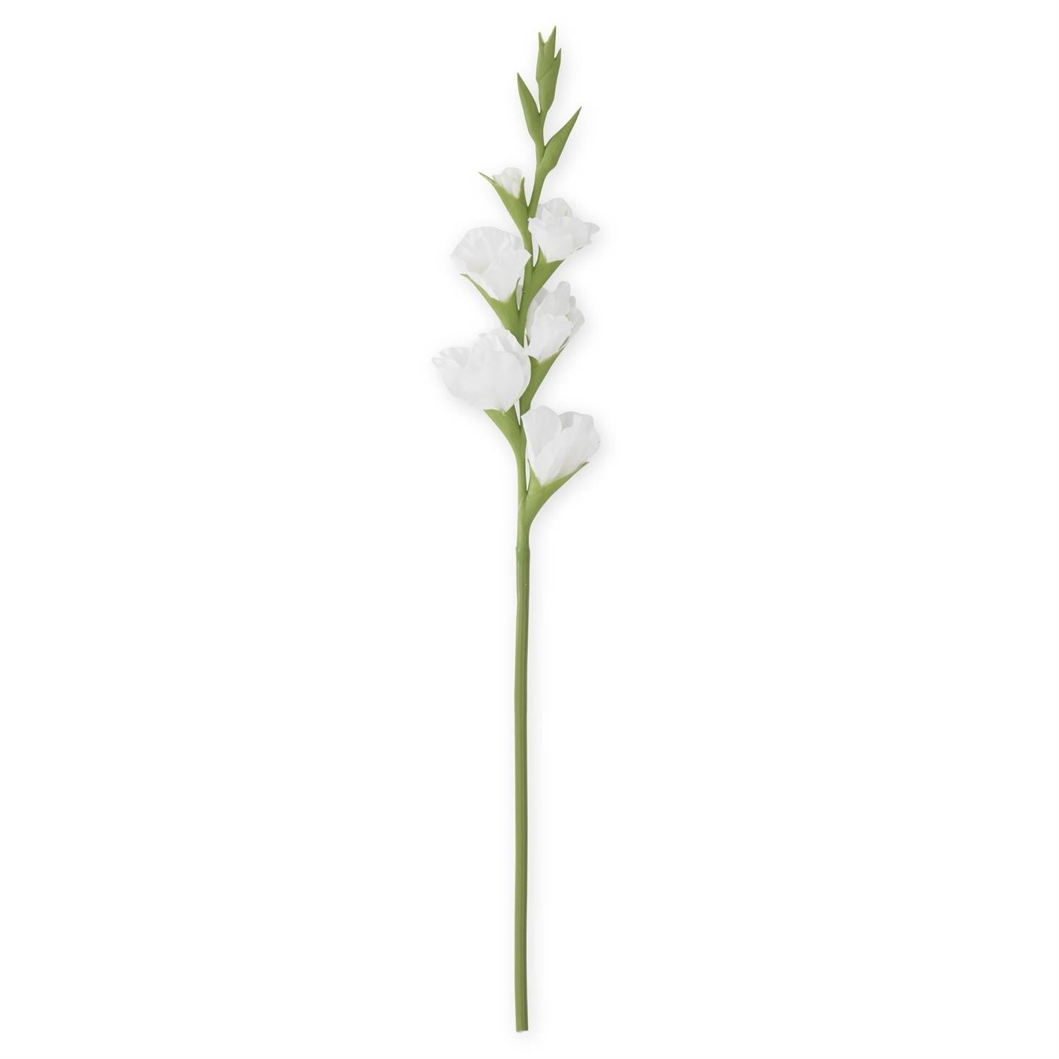 Floral Real Touch Gladiolus 34" White