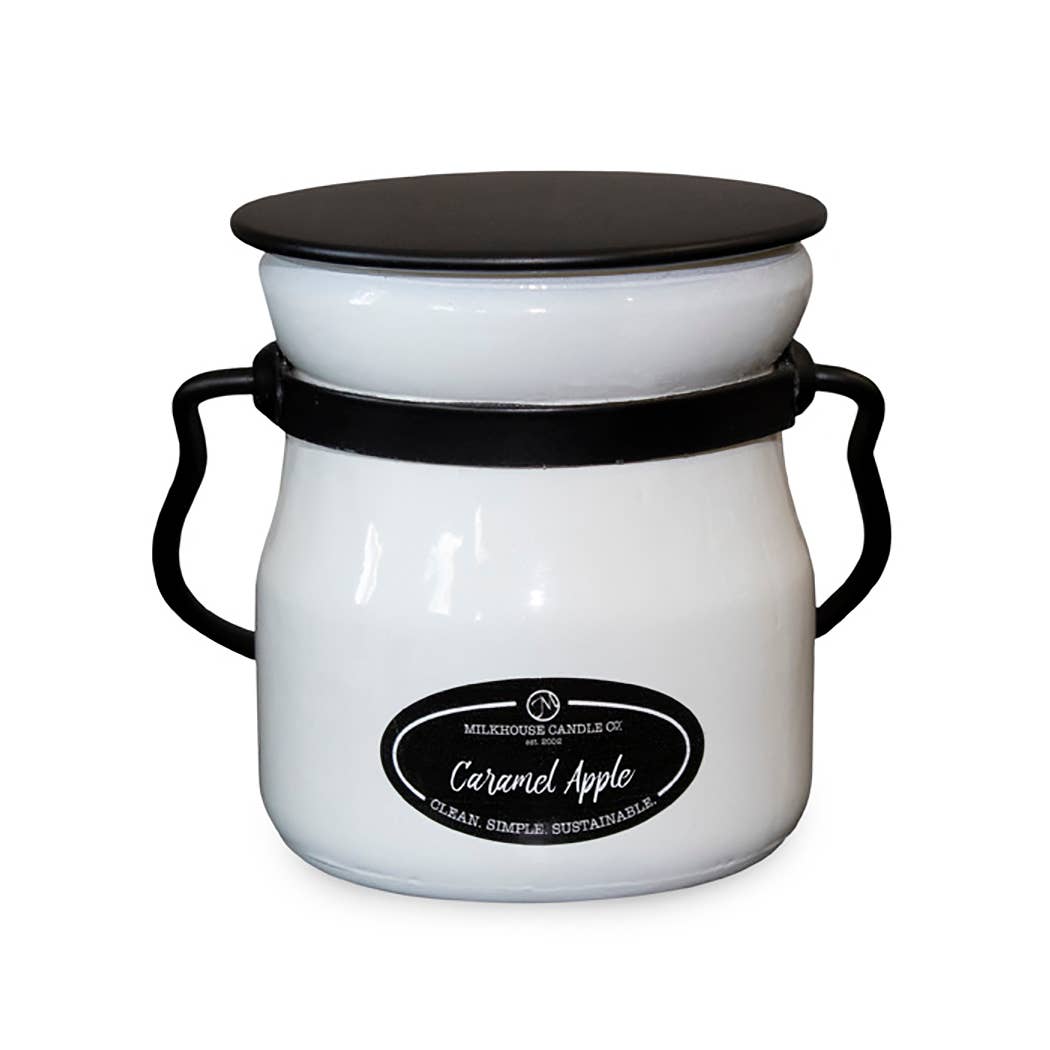 Caramel Apple | 5 oz Cream Jar Candle Milkhouse