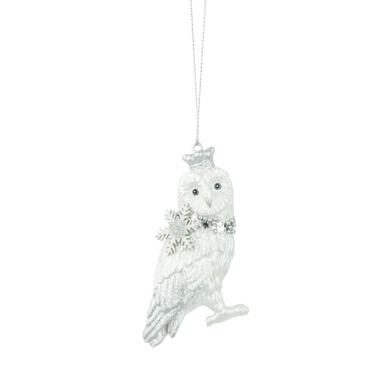 Resin Owl Ornament