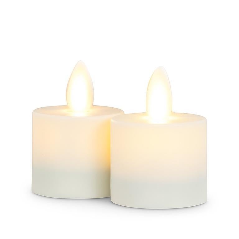 Ivory Reallite Votive Candle – 1.5" x 3"