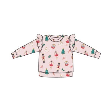 Sugar Plum Fairy Pink Ruffle Shirt - Assorted