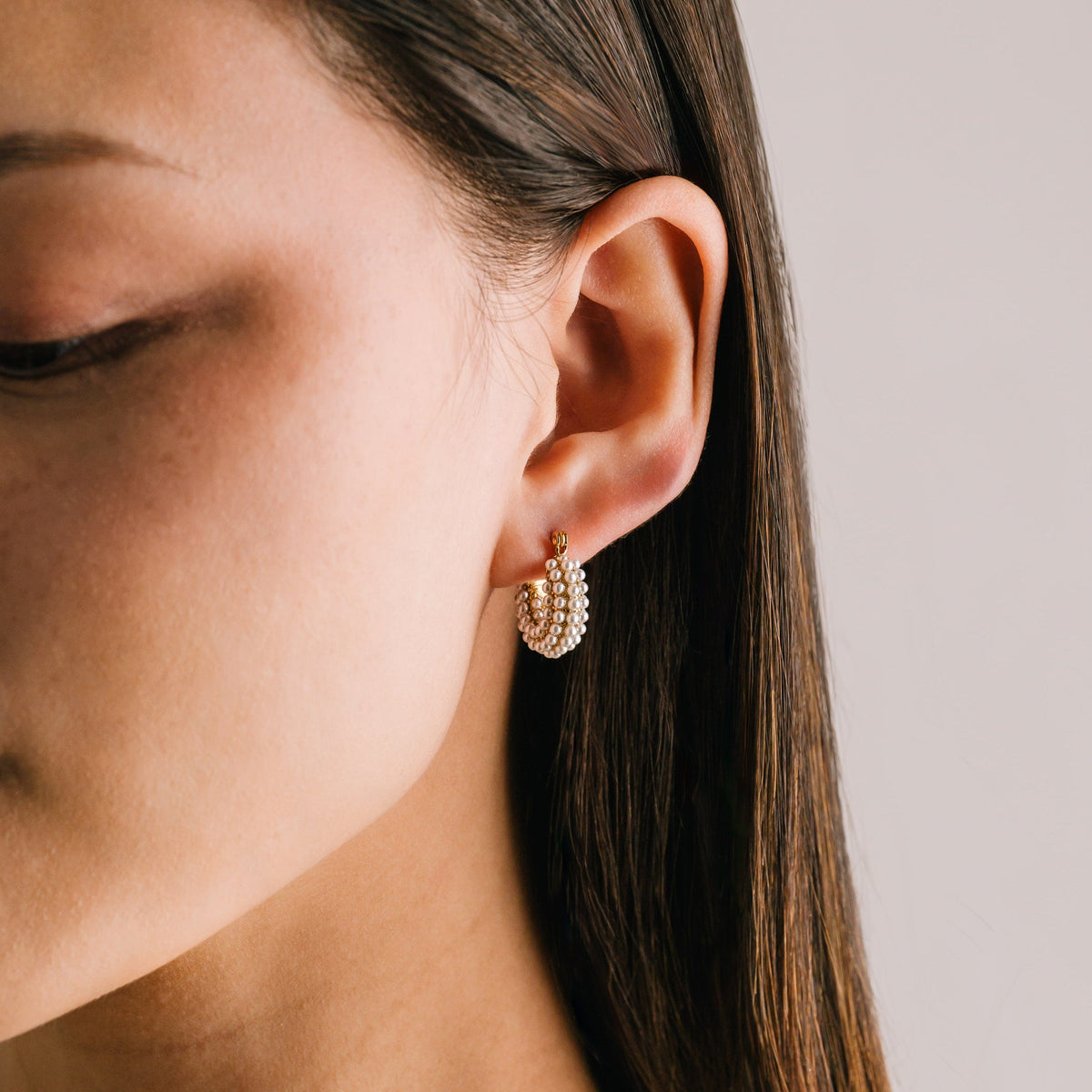 Lover's Tempo | Perla Gold Earrings