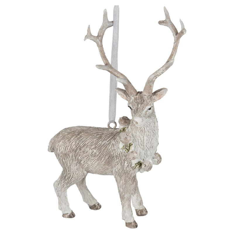 Resin Stag Ornament