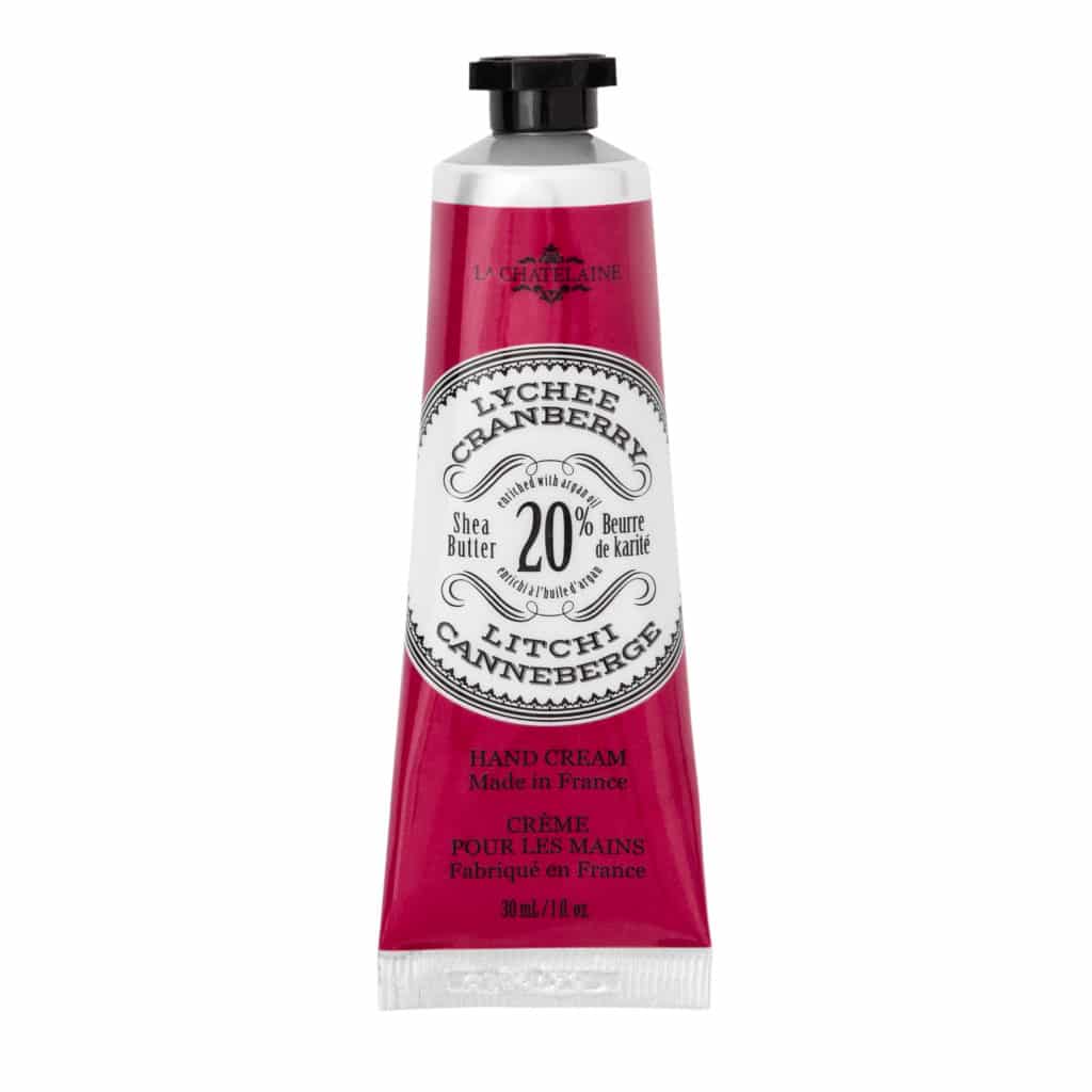 Lychee Cranberry Hand Cream 30 ml La Chatelaine