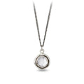 Pyrrha | Faceted Stone Clear Quartz Talisman Necklace 18"